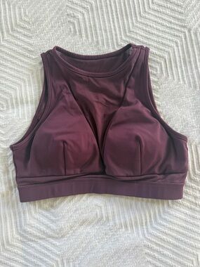 Lunalae Racerback Pole Top Deep Plum US4 AU6